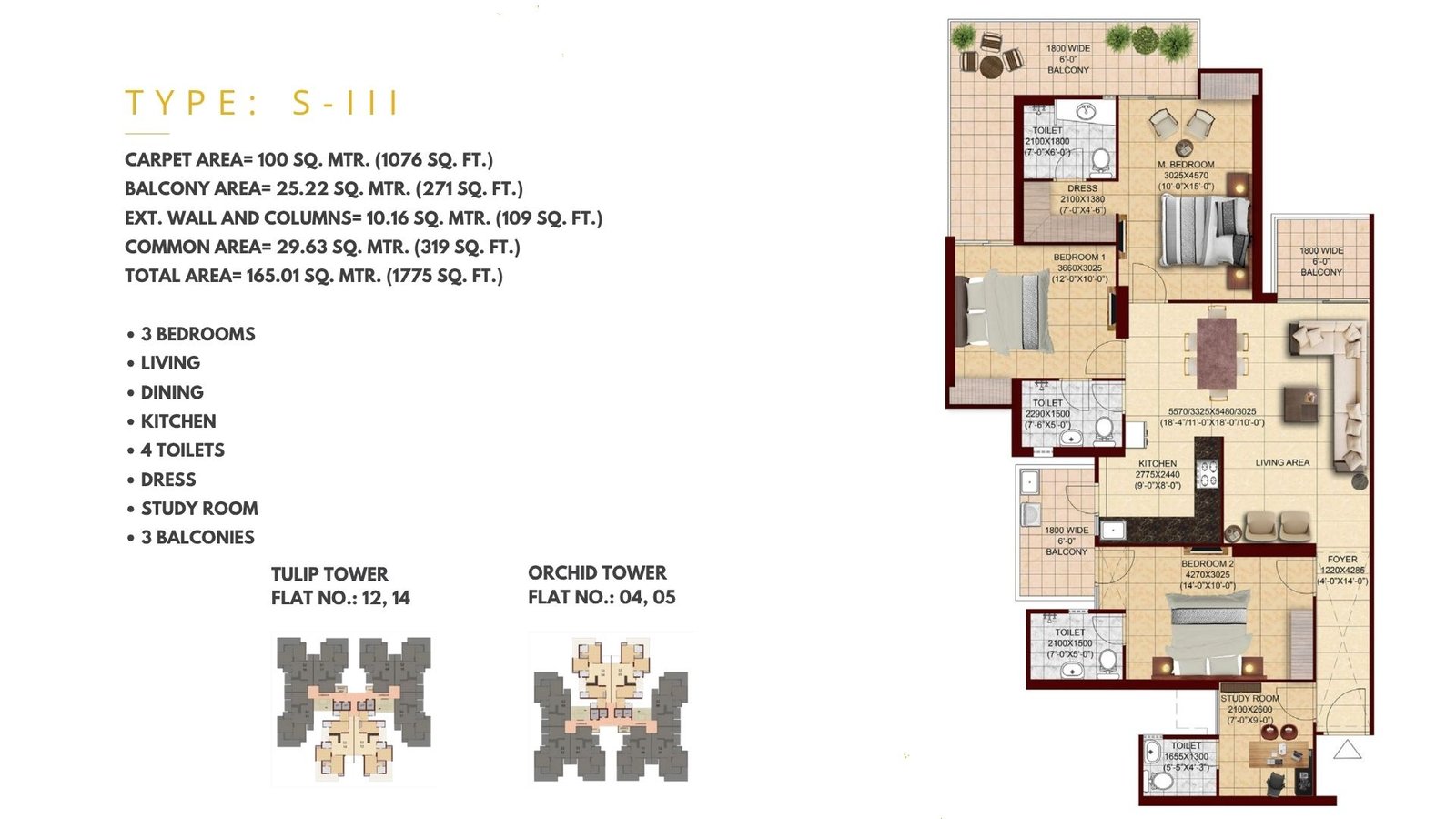 SKA Divya Towers
